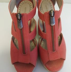 Adrienne wedge heel shoes.